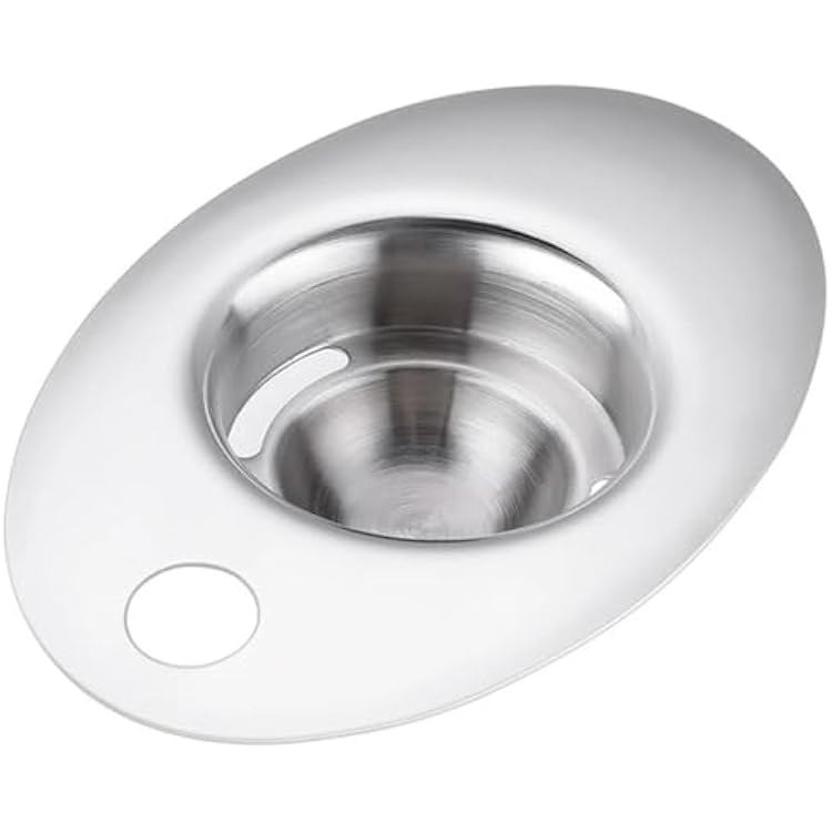 Premium 304 Stainless Steel Egg Separator, Unique Egg Yolk White Divider Filter for Kitchen Cooking Baking Cake, Egg Sieve