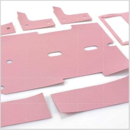 Keratherm Thermal Pad - 86/82 RED - 100x100x0.25mm - Thermal Conductivity 6.5 W/mK - Fiberglass Reinforced Qty 1