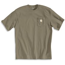 Carhartt Men's Big & Tall Loose Fit Heavyweight Short-Sleeve Pocket T-Shirt