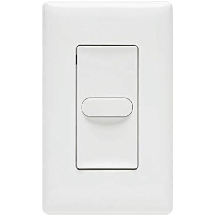 HUBBELL LIGHTING Low Voltage Momentary Switch LVSM1NPWH, White