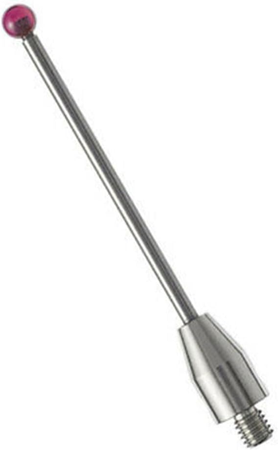 Cmm Touch Probe Stylus M4-Thread Carbide Stem 3mm Ruby-Ball Tip 50mm Long A-5003-3680