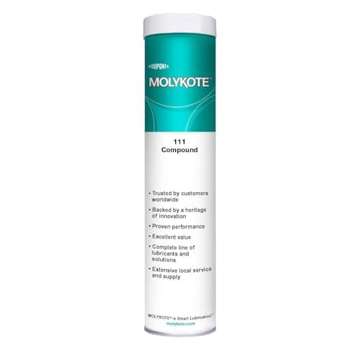 Dow Corning Molykote 111 O-Ring Valve Silicone Lubricant & Sealant 14oz 400g Cartridge