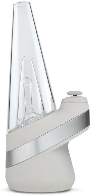 Puffco Peak, Latest Edition 2025, Upgraded 3D Chamber, Four Preset Temps, 25-second heat-up time Water filtration for smoother vapour & Joystick Cap for airflow control (No Nicotine) (Cloud White)