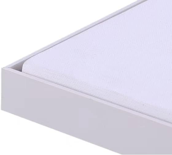 Emuledo Metal floater frame for 48X36 Stretched Canvas, 0.8" thick,for wall art painting, Cut to Pieces,picture canvas frame kit,Brushed Matte White