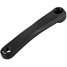 Bike Accessory, Lightweight 170mm Bike Crank Arm Bike Left Crank for Replacement Parts for Various Bicycles(Black, Diamond Hole)