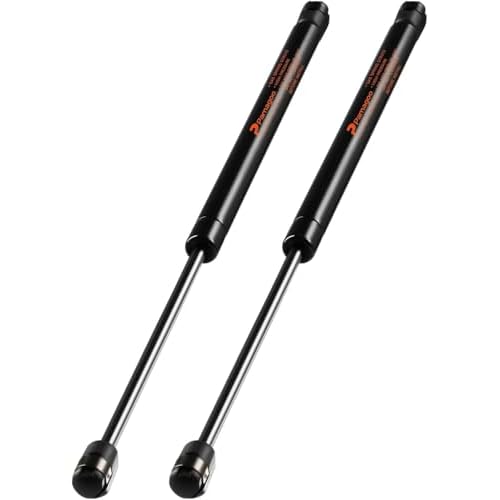 C16-06389 14 inch 24 lb Gas Struts, 14 Gas Shock Spring for Leer A.R.E Camper Shell Truck Topper Cap Canopy Window Weatherguard Tool Box Cabinet Lid Lift Support 2 Pack