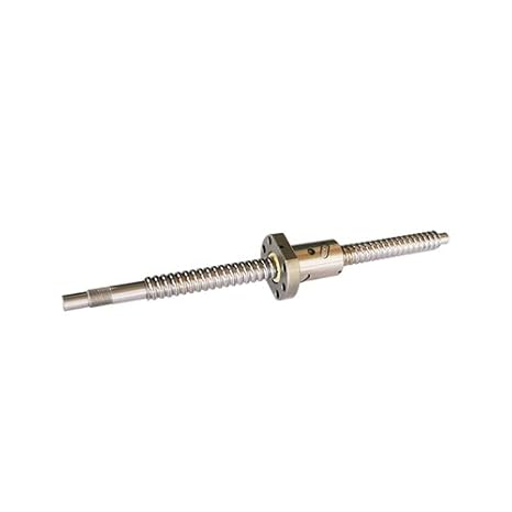 FBT SFU2505 RM2505 OVL 550mm Rolled Ball Screw - C7 + SFU2505 Metal Deflector Single Flange Ball Nut + end Machining for BK20/BF20 Standard Processing