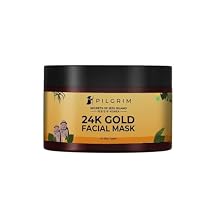 24K Gold face mask for glowing skin | 24K Gold face pack for glowing skin, skin hydrating, boosts collagen and restoring skin radiance