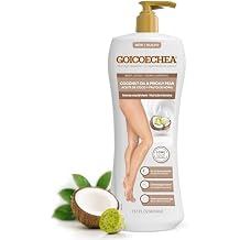 Goicoechea Intense Nourishment Body Lotion with Coconut Oil & Prickly Pear | Womens Lotion for Dry Skin, Body Cream and Moisturizer for Dry Skin, Varicose Veins Cream for Legs, 13.5 fl oz, 1-Pack