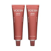 VOESH Hand Balm Home & Away Duo - Black Tea & Rose, Set of Two Hand Creams, Travel-Friendly Hand Lotions