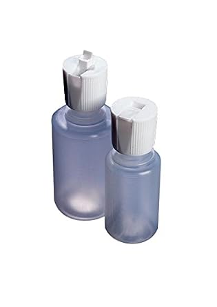 AZLON BGE530P Plastic, Dispense Nozzle Bottle, LDPE, Clear, 250 ml (Pack of 10)