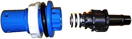 Quick Connect Bulk Head Fitting, 8mm