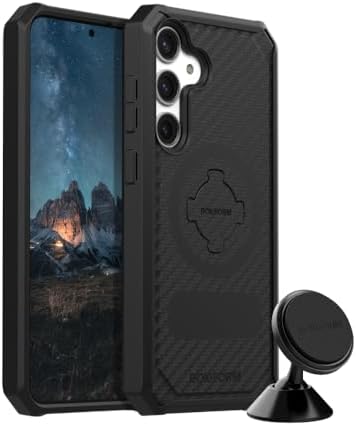Rokform - Galaxy S24 Plus Rugged Case + Magnetic Swivel Dash Mount