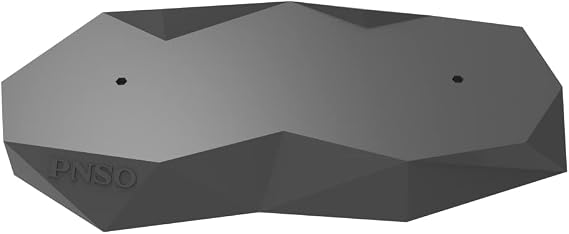 PNSO Scientific Art Model Stand/Holder V2 | 8.8" Black Display Base - 20 Clear Supports - Assorted Heights and Cradles - 2 Mounting Points - Figures Not Included