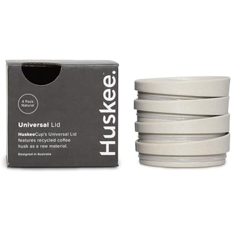 Huskee Cup Natural Universal Lids