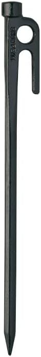 Snow Peak Solid Stake #20, R-102, Forged Steel, for Camping Tents, Made in Japan, Lifetime Product Guarantee