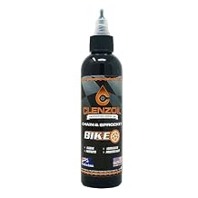 Clenzoil Chain & Sprocket 4 oz Bottle - Chain Cleaner, Lubricant & Rust Preventative - Cleaner Lubricant Protectant (CLP) - Wet Lube Application, Dry Lube Performance - for All Conditions