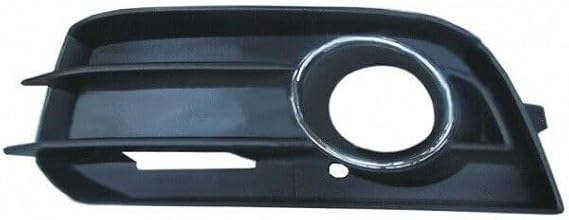 TVP Trade Vehicle  Compatible With Front Bumper Fog Grille With Fog Hole Chrome Bezel Twin Slat Left A1 2010-2015