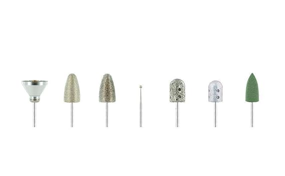 Medicool Pedicure Bit Kit | Pro Bits for Manicure and Pedicure Grinding Polishing Smoothing Nail Care | KIT-PedKit2