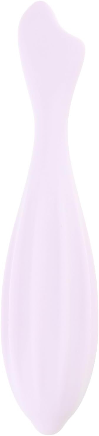 Face Fit Roller for Face and Eye Skin Care Tools, Gua Sha Face Massage Silicone Face Roller, Silicone Face Roller With Ridges, Multifunctional Beauty And Body Care (Pink)