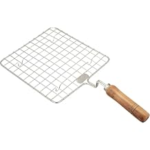TABAKH Stainless Steel Wire Roaster, Papad Jali, Square