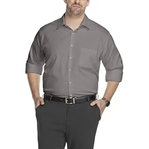 Van Heusen Men's BIG FIT Dress Shirt Stain Shield Stretch (Big and Tall)