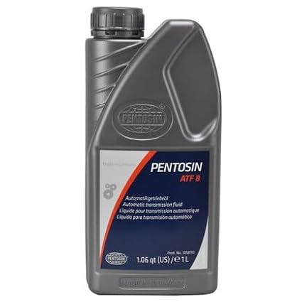 Pentosin 1058110 ATF 8 Automotive Transmission Fluid, 1 Liter, Pack of 1