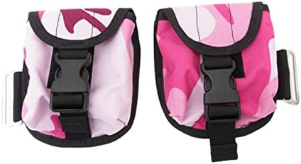 Scuba Pocket Weight Belt 2kg with Quick Release Buckle Weight Pouch Strong Nylon Dive Weight Belt Scuba Weight Pocket for Snorkeling