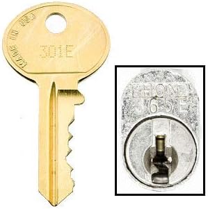 HON 305E Replacement Keys: 2 Keys