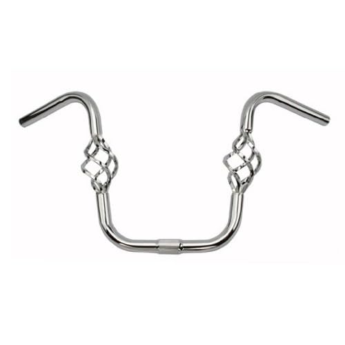 Alta Bicycle Regular Cage Lowrider Cage Bike 25.4mm Handlebar, Multiple Sizes