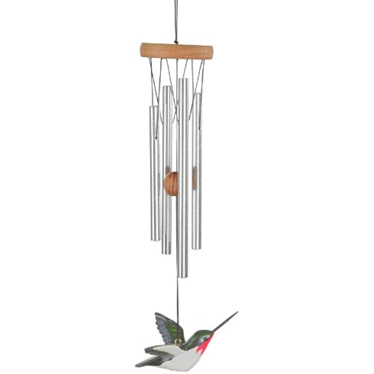 Woodstock Chimes Signature Collection, Woodstock Hummer Chime, 15 Decor Designs Wind Chimes for Outdoor, Patio, Home or Garden Decor HBRS