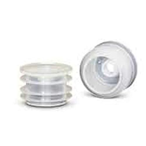 Orifice Reducers for Our 12-16 Ounce Grad Oval Bottles 22 mm Neck Inside Diameter 24 mm Outside Diameter-Package of 10