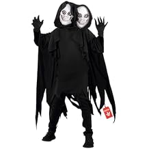 Morph Two Headed Ghoul Costume Kids, Grim Reaper Costume Kids, Boys Reaper Costumes, Boys Scary Demon Halloween Costumes