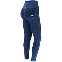 FREDDY WR.UP Denim High Waisted Petite Length | Shaping & Lifting Women's Pants | Italian Designed Skinny Jeans for Women