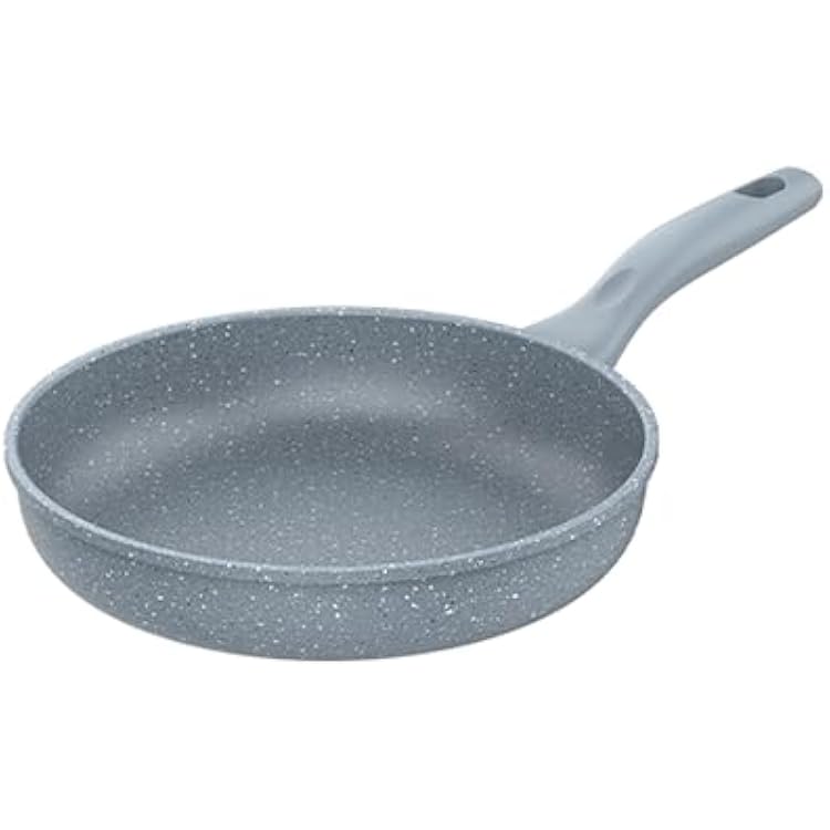 TAYAMA Marble Die-Cast 30 cm Fry Pan, 11.8, Gray