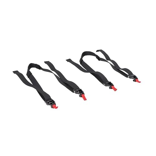 SW-Motech Strap Set Fits 2 Pieces for Pro Rear Bag Hook on Both Sides Set, Black