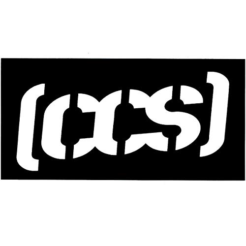 CCS Classic Skate Sticker Black or Blue Black
