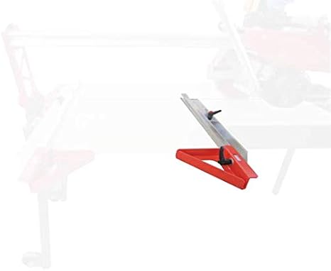 RUBI Adjustable Length Lateral Stop Precision Tile Cutting Guide for Electric Cutters DC/DS/DX/DV Large Format & Miter Cutting Accessory