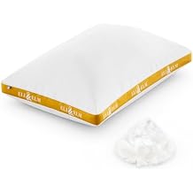 Eli & Elm Everyday Memory Foam Everyday Bed Pillow - Plush Soft Support with Cooling Fabric, Washable Cover, Ideal for Sleeping - Overstuffed Plush Support (Latex (More Support))