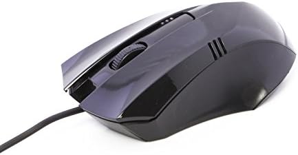 axGear USB Wired Optical Mouse with Scroll Wheel for Desktop Laptop Mac Windows PC Computer