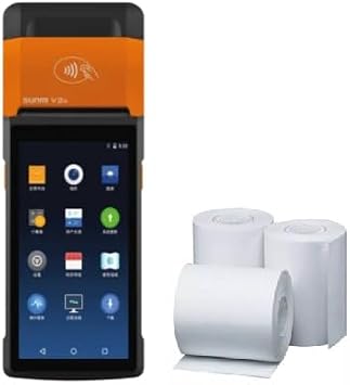 Replacement Receipt Paper for SunMi V2s Terminal, 20 Rolls