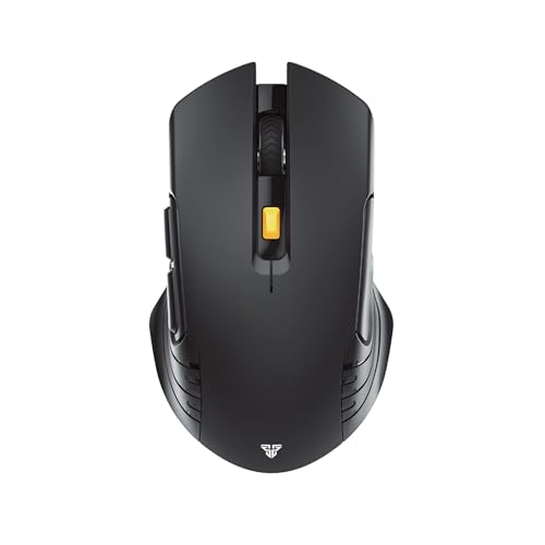 FANTECH RAIGOR III WG12R Rechargeable Wireless Mouse, 720H Battery, PixArt 3065 Sensor, 3-Speed DPI, 2.4G Stable Connection, 83.7g Lightweight for OfficeHome Black