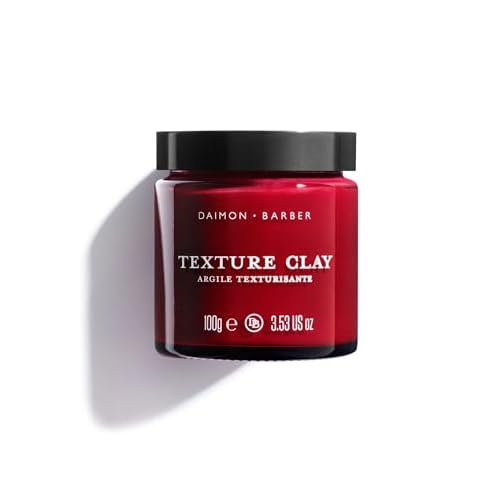 Texture Clay by Daimon Barber for Men - 3.53 oz Clay