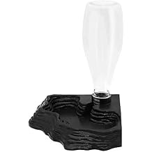 SLSON Reptile Water Feeder Automatic Water Dispenser Waterer 13.5Oz Feeding Accessories for Turtle Bearded Dragons Lizards Geckos for Terrarium Tank