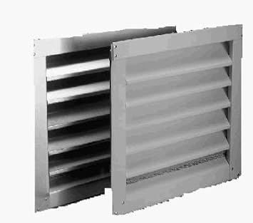 AIR Vent 81237 18" x 24" Revers Louver, White