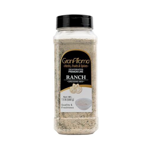 GranAroma Ranch Dressing Mix, Versatile, Easy-to-Use Seasning for Salads, Dips, and Marinades 24 Ounce