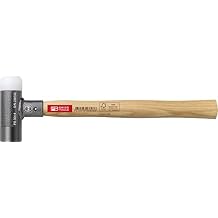 PB Swiss Tools 2-in-1 Engineer Dead Blow Hammer PB 304 | Swiss Made | Hammer for Powerful and Precise Blows without Recoil ( 22mm)