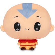 TeeTurtle Cloudheads Aang Plush - 5-Inch Official Avatar the Last Airbender Stuffed Animal with Embroidered Details - Soft Cuddly Plush Toys for Kids, Teens, and Adults