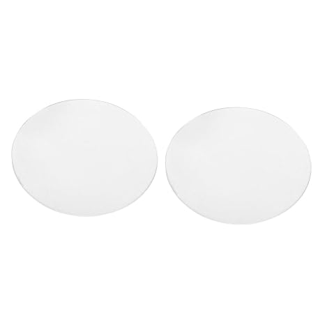 2pcs Physics Optical Experiment Teaching Tool Double Convex Lens Set Magnification for Viewing Science Classroom Optics Kits
