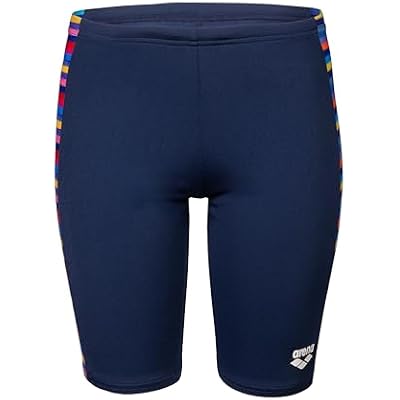 Arena Boys Arena Boys Performance Racing Stripe Competitive Athletic Swim Jammers